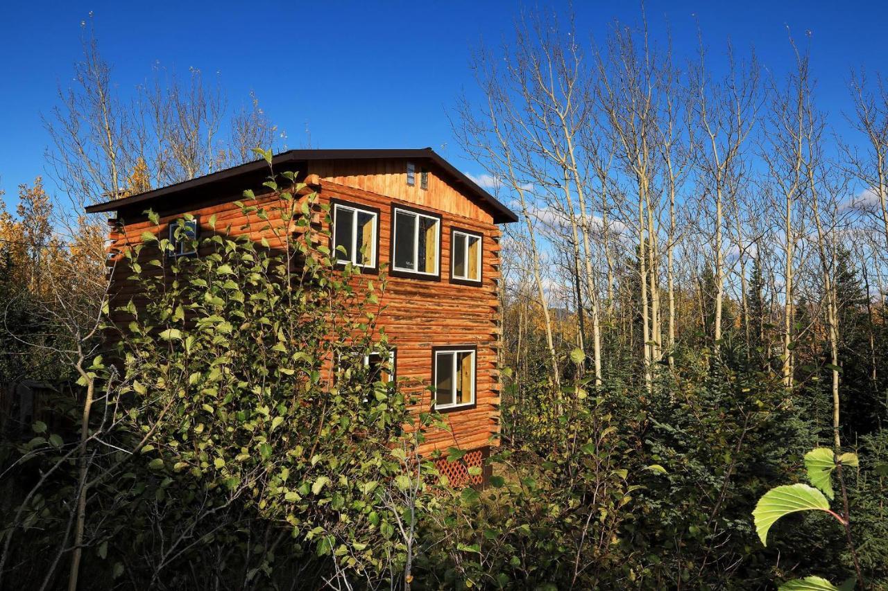 Denali Park View Family Log Cabin Екстер'єр фото